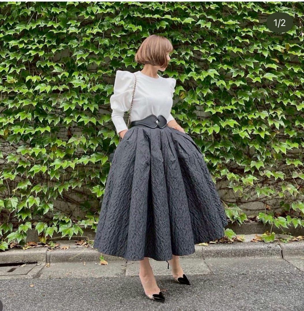 Cygne シーニュ とんがりパフtops Manon