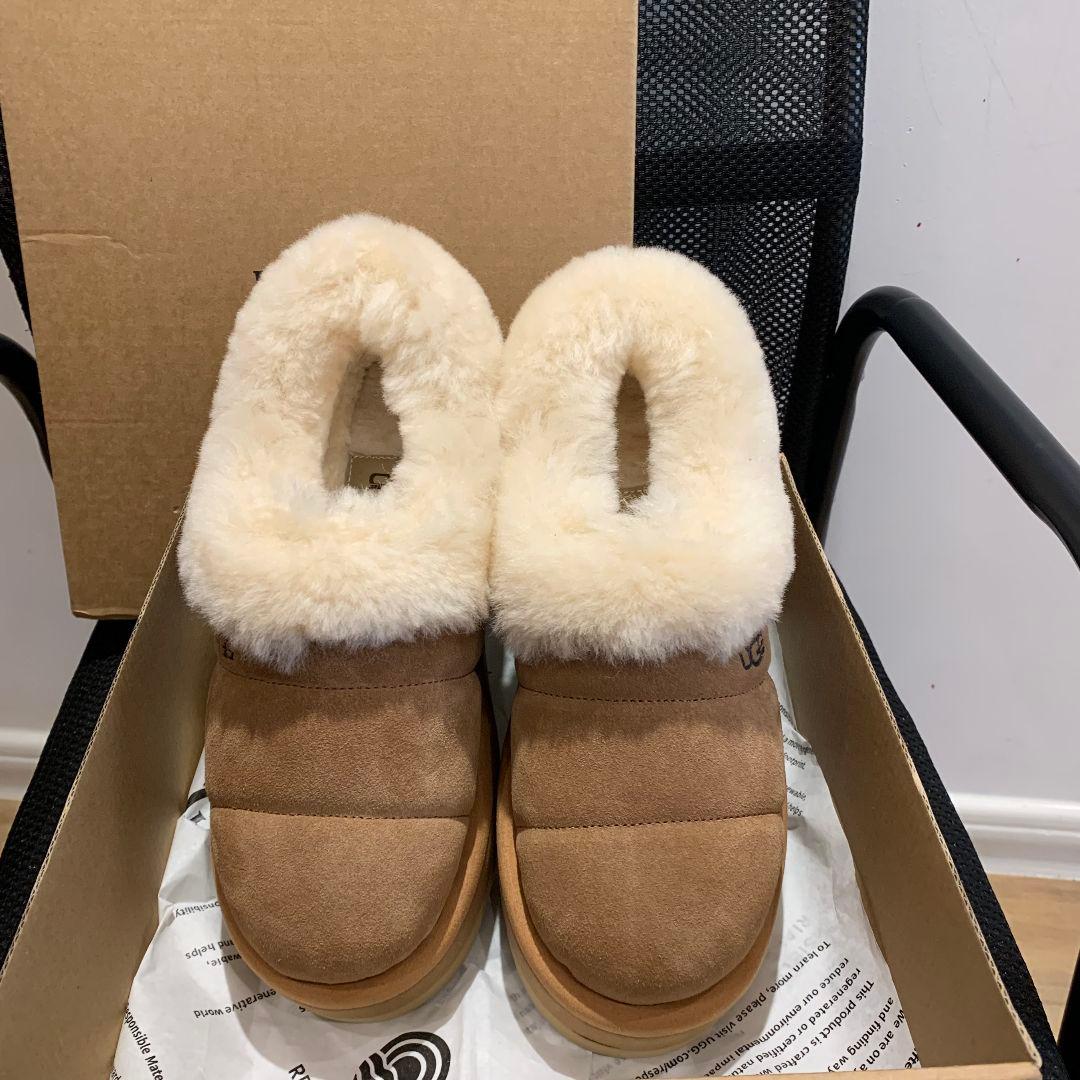 UGG アグ スリッポン タズリータ 厚底 ムートンブーツ 24cm