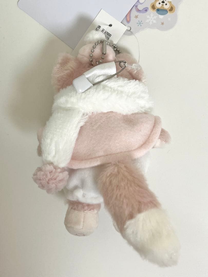 ダッフィー&フレンズ ダンシングスノーフレークス リーナベル ぬいぐるみバッジ