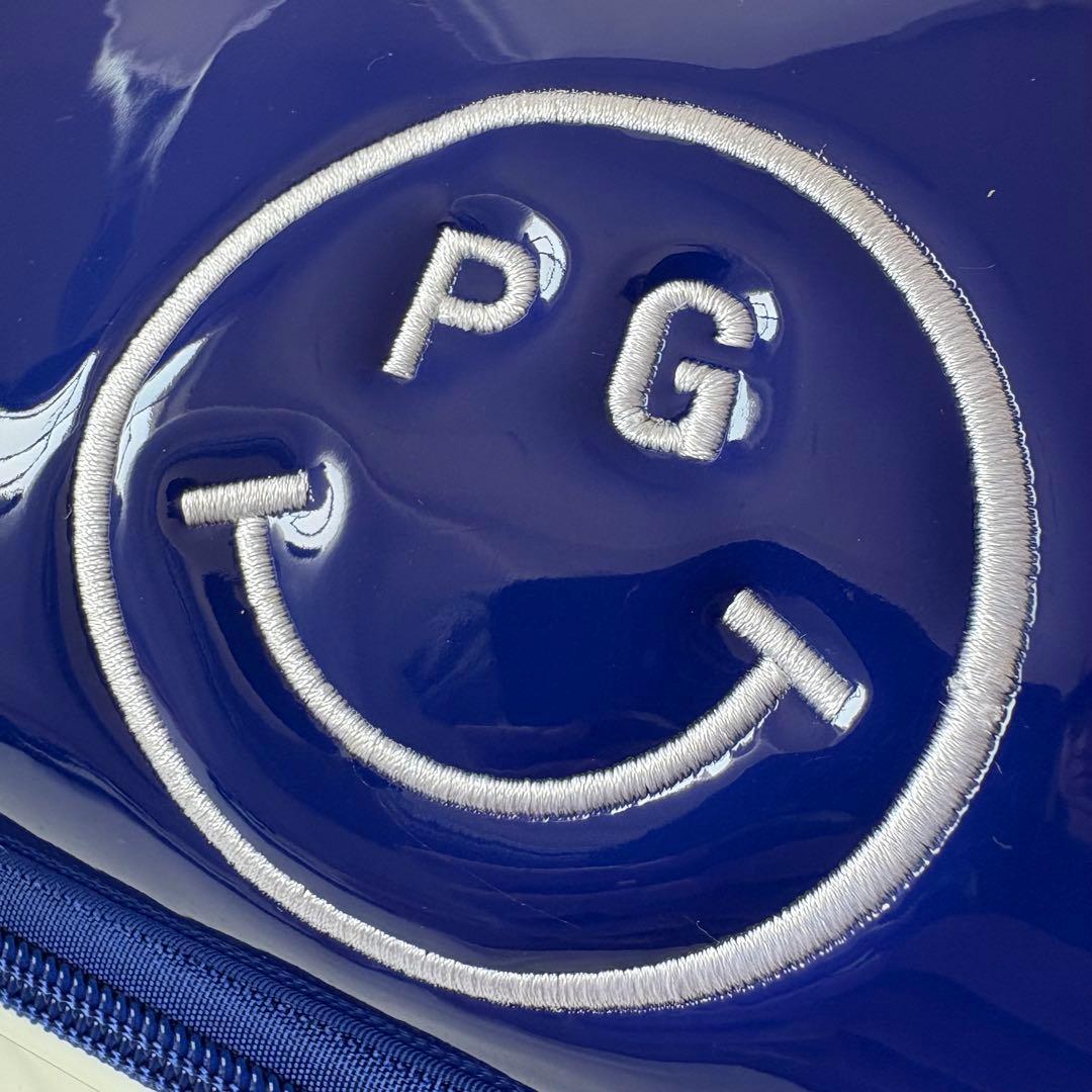 【超激レア】パーリーゲイツ　エナメル　ボストンバッグ　2way ブルー　ホワイト