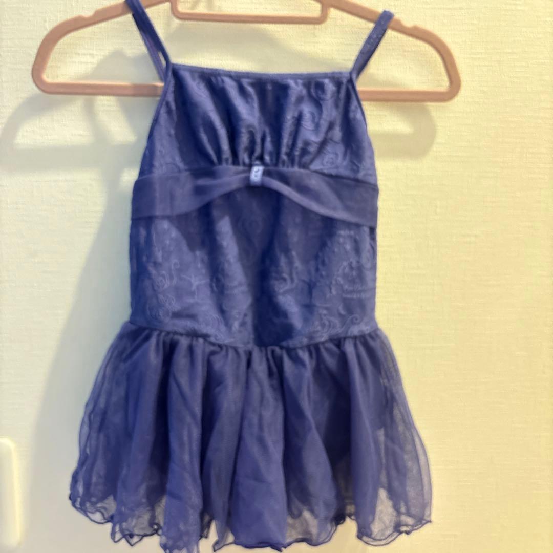 最終値下げ中！チャコット　130 レオタード　チュールスカートタイプ　パープル