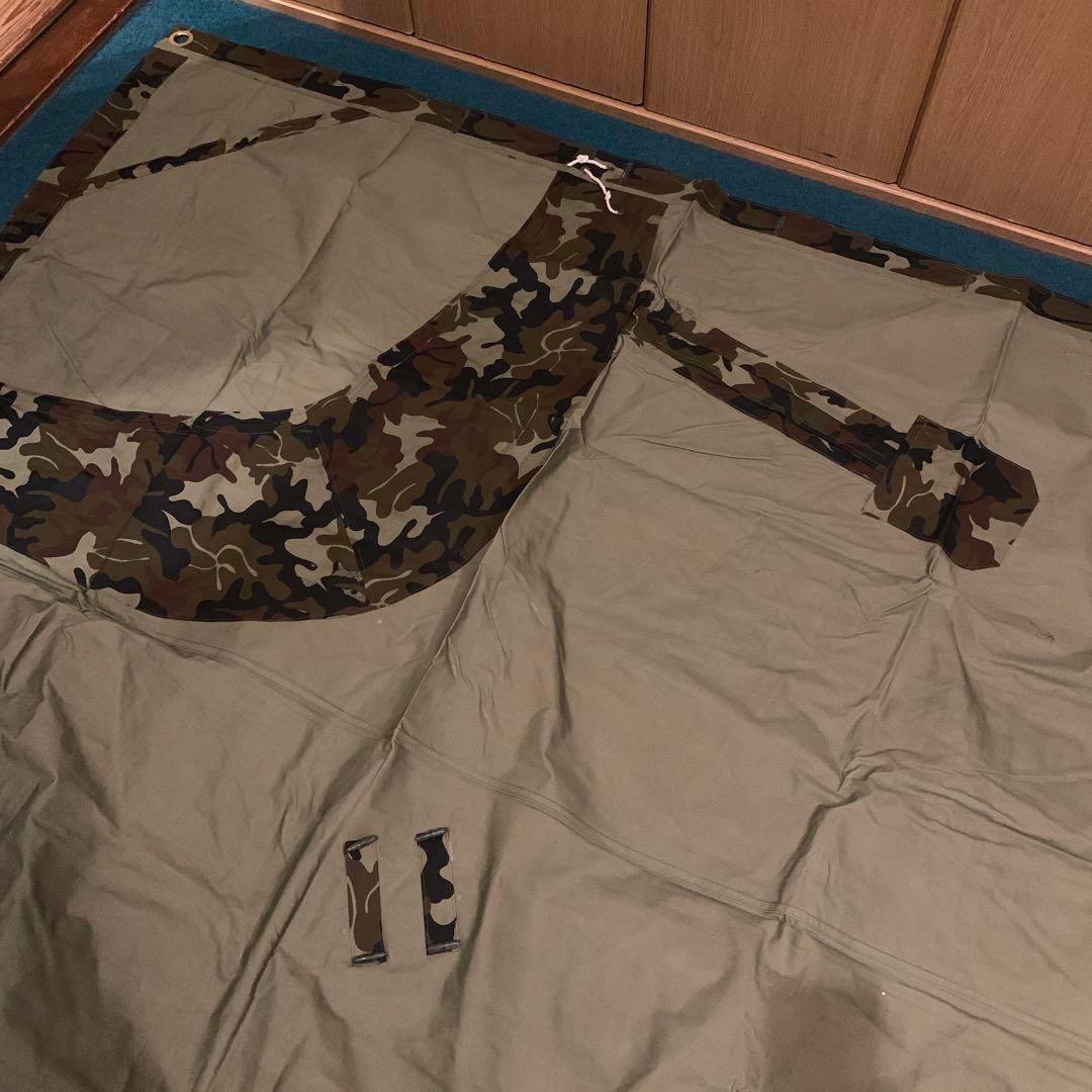 新品未使用 デッドストック ルーマニア軍リーフカモ 1枚