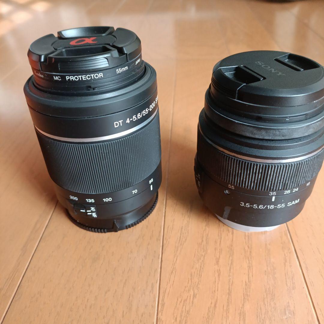 SONY α65 ダブルズームセット　おまけ付