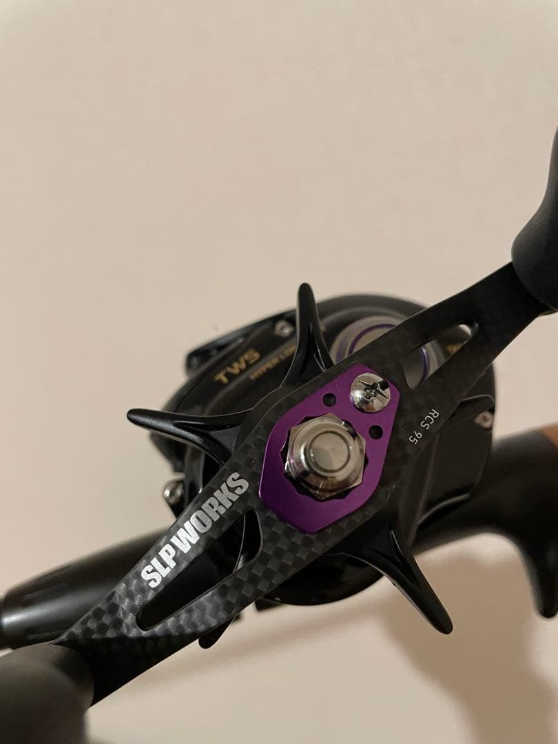 【極美品】 slp ダイワ カーボンクランクハンドル 95mm