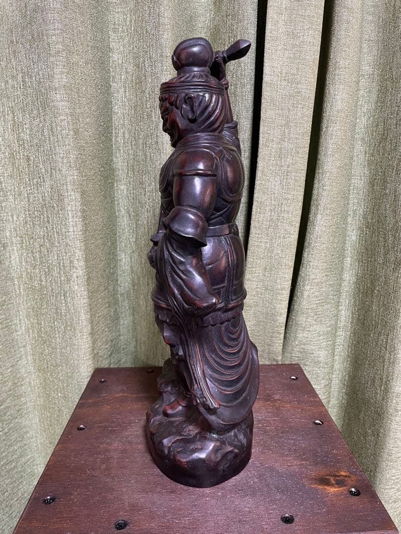 毘沙門天立像 金属製