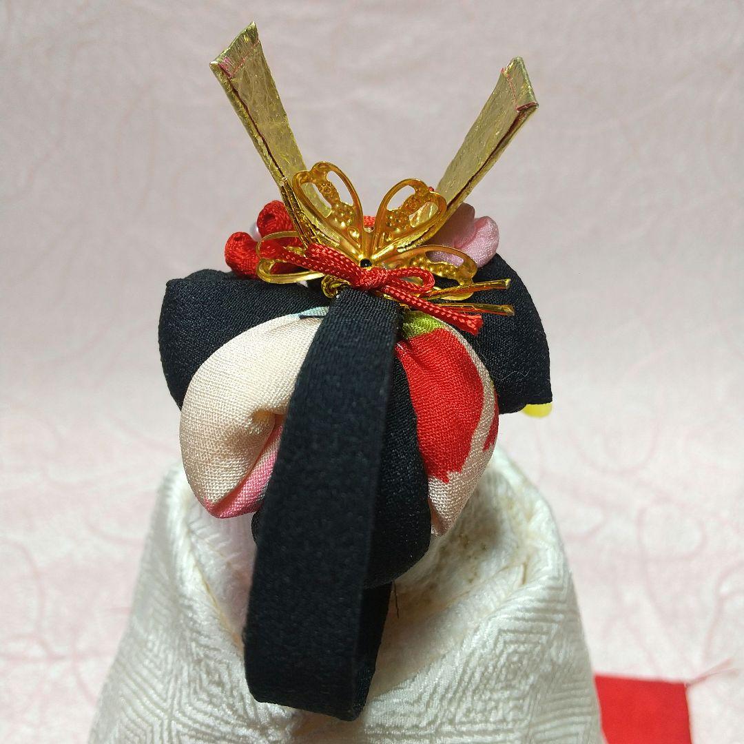 ちりめん細工 狐の花嫁