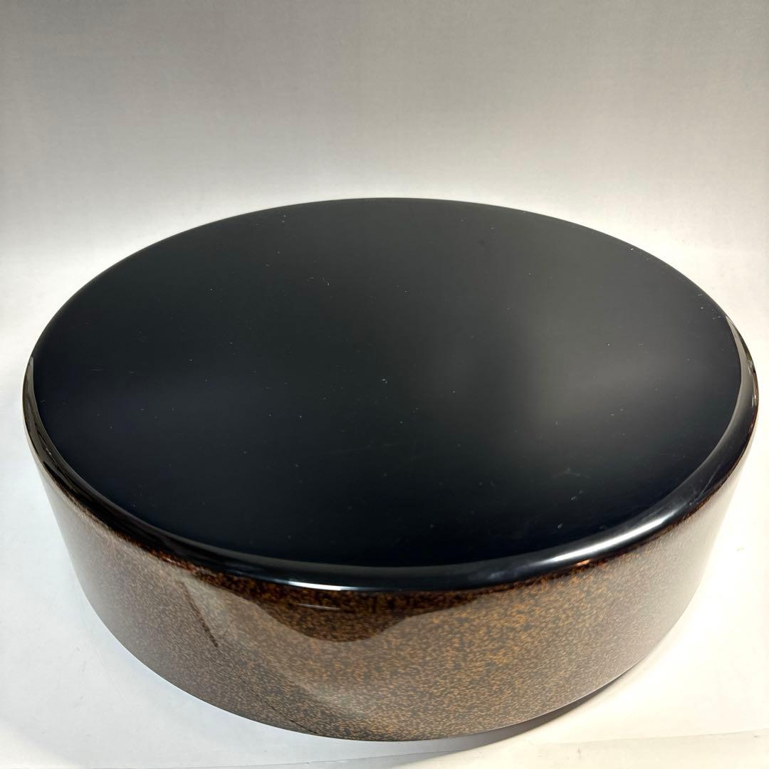 輪島塗　梨子地扇面蒔絵　茶櫃　参州 造 作家物