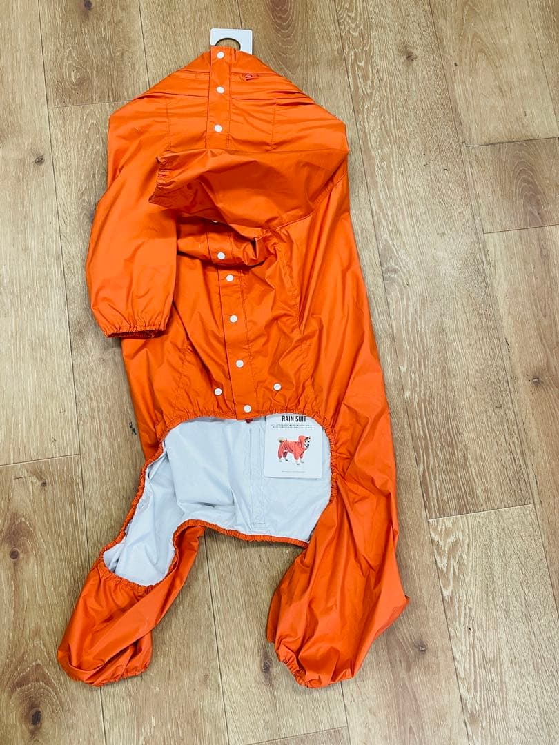 マンダリンブラザーズ　犬　4L レインコート　大型犬　オレンジ