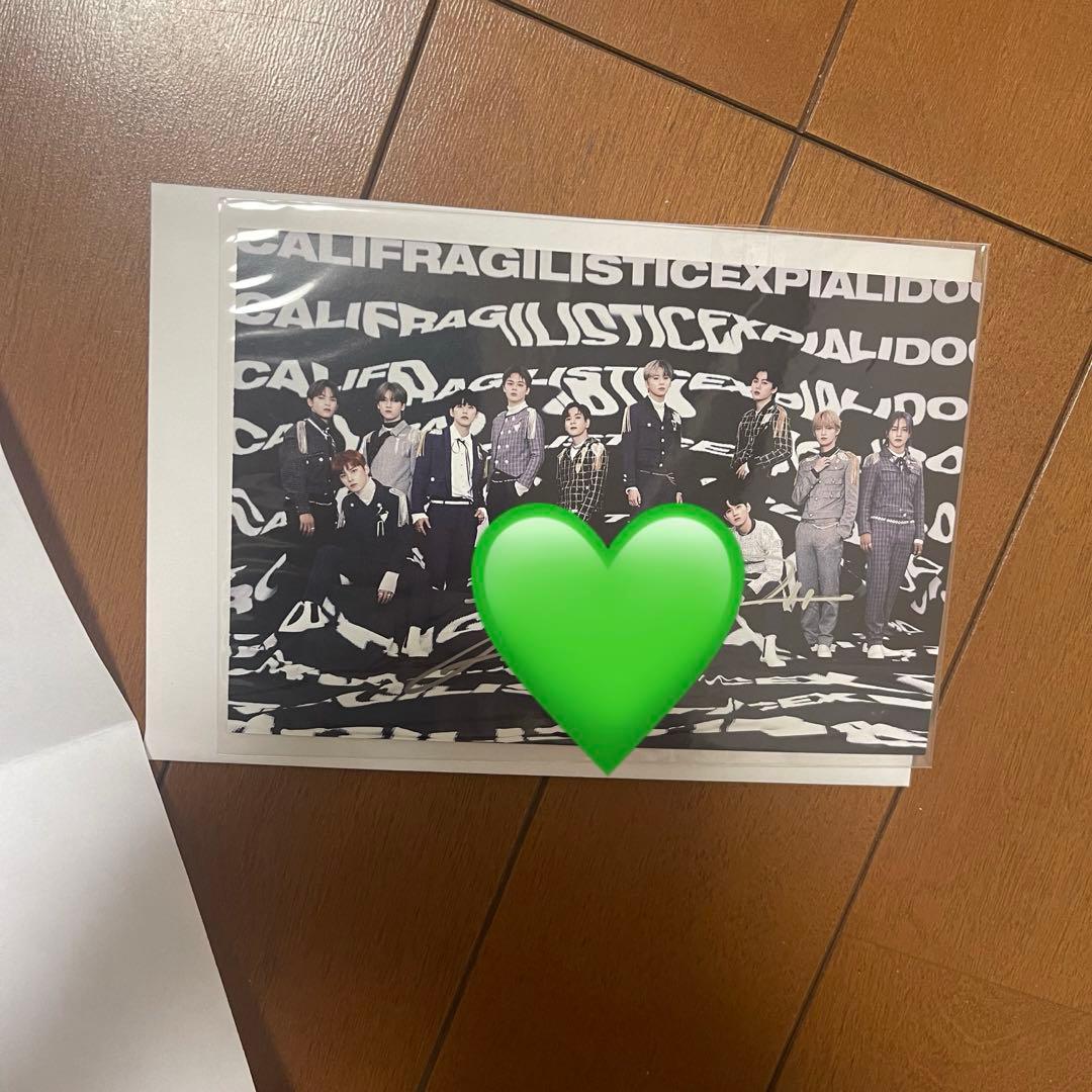 jo1 與那城奨 直筆サイン入りポストカード