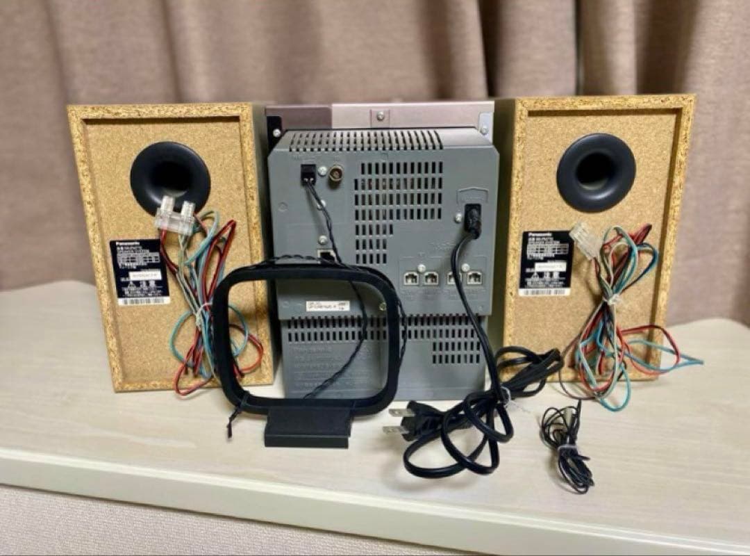 パナソニックSDステレオシステムブラウン SC-PM770SDコンポCDMD