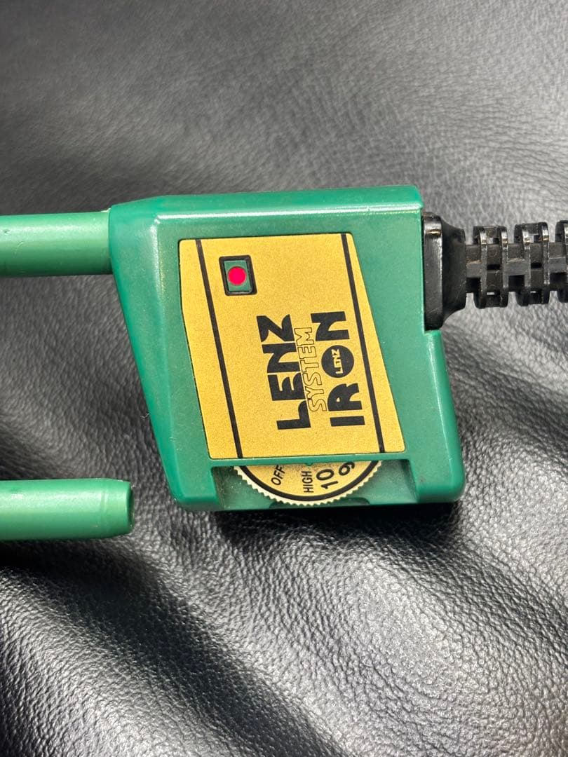 超美品　LENZ 【α-8G】レンツアイロン 5角 8ミリ　理容アイロン