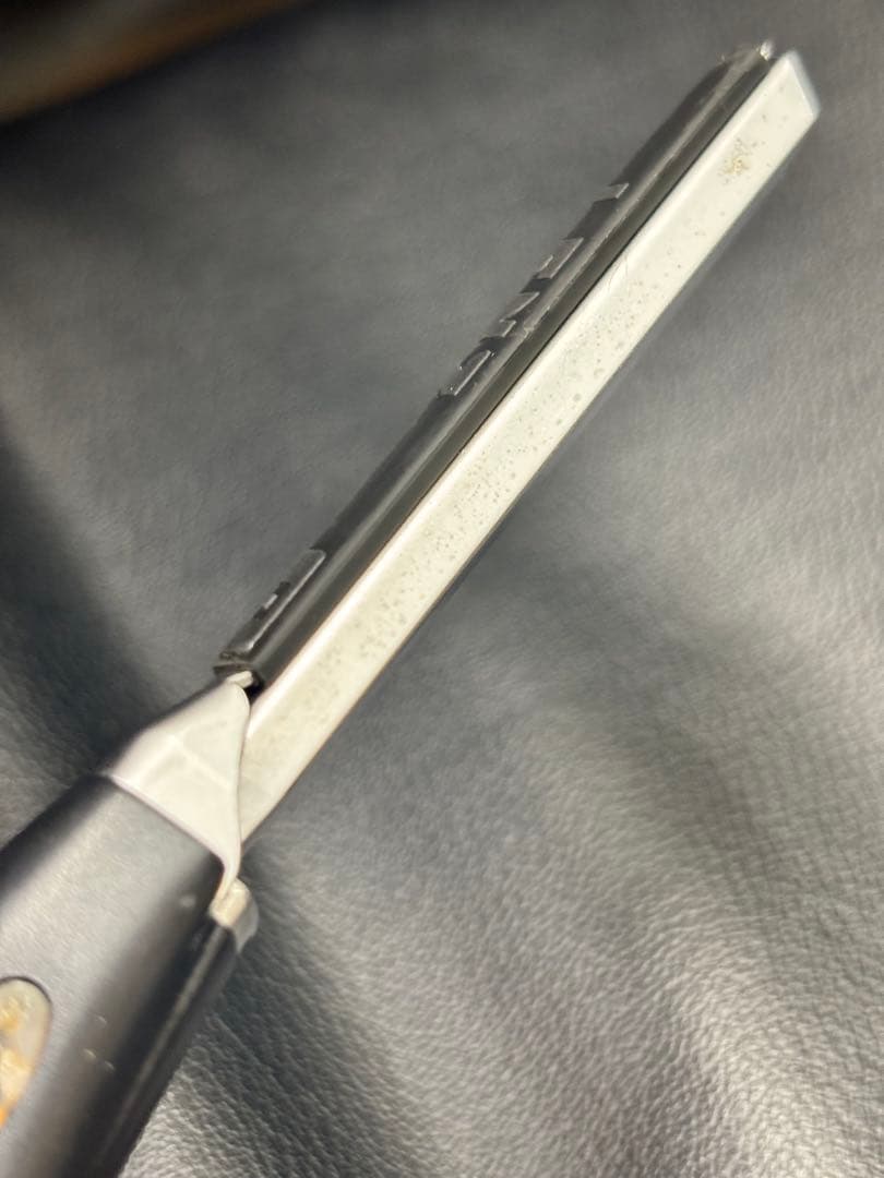 超美品　LENZ 【α-8G】レンツアイロン 5角 8ミリ　理容アイロン