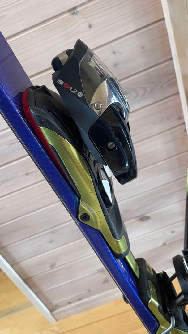 カービングスキー板大人男性160cmセット子供ジュニア SALOMONサロモン青