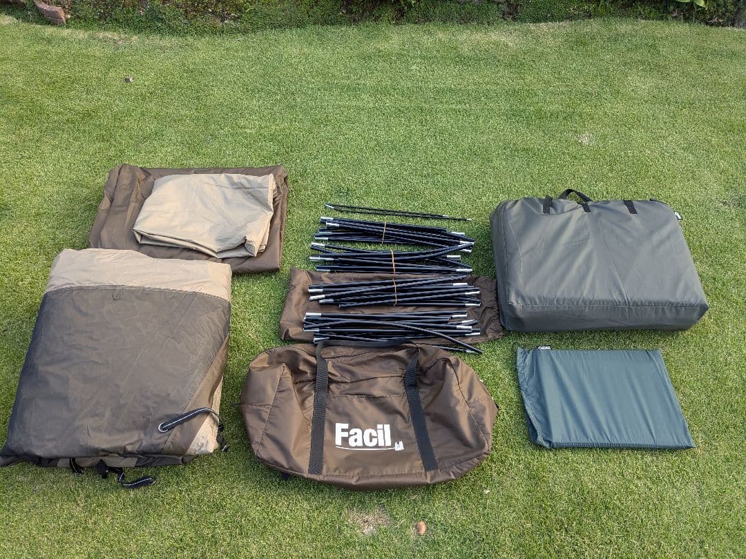 オガワ 　ファシル　純正グランドマット、グランドシートセット