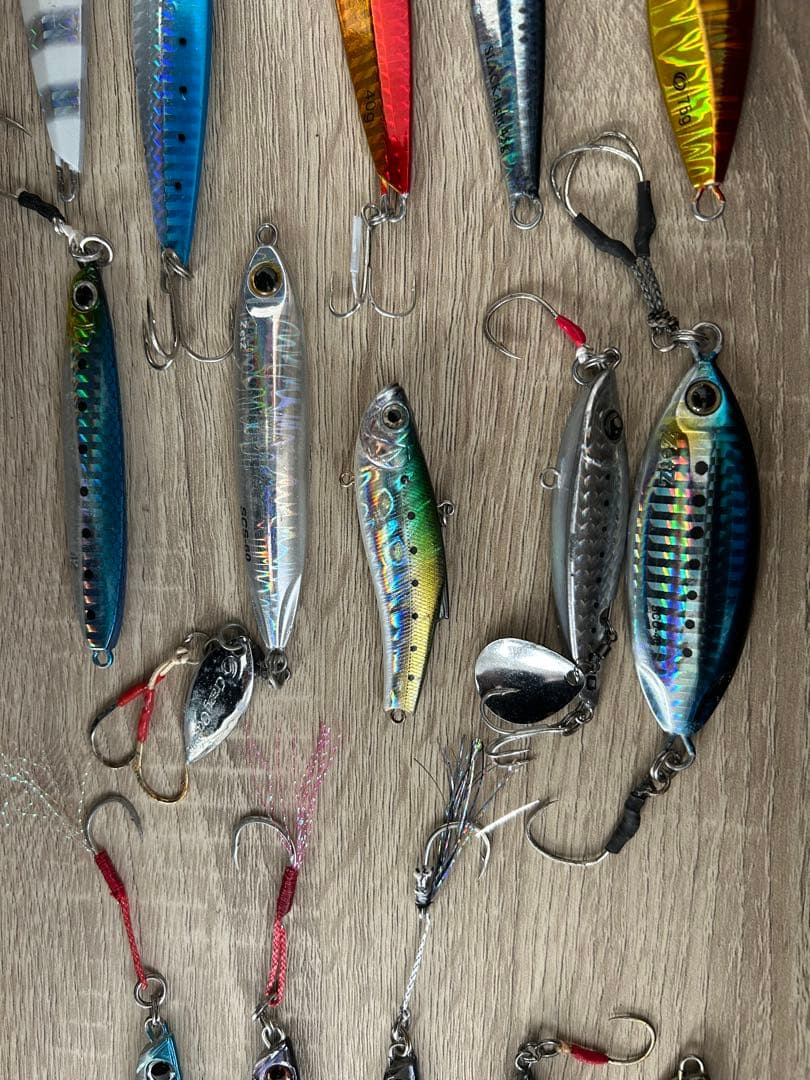 メタルジグ　40〜75gセット