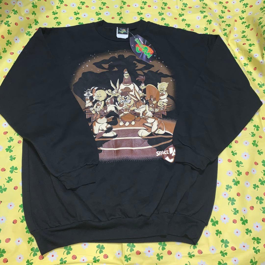 新品タグ付 海外製90年代 マイケルジョーダン 映画スペースジャム トレーナー