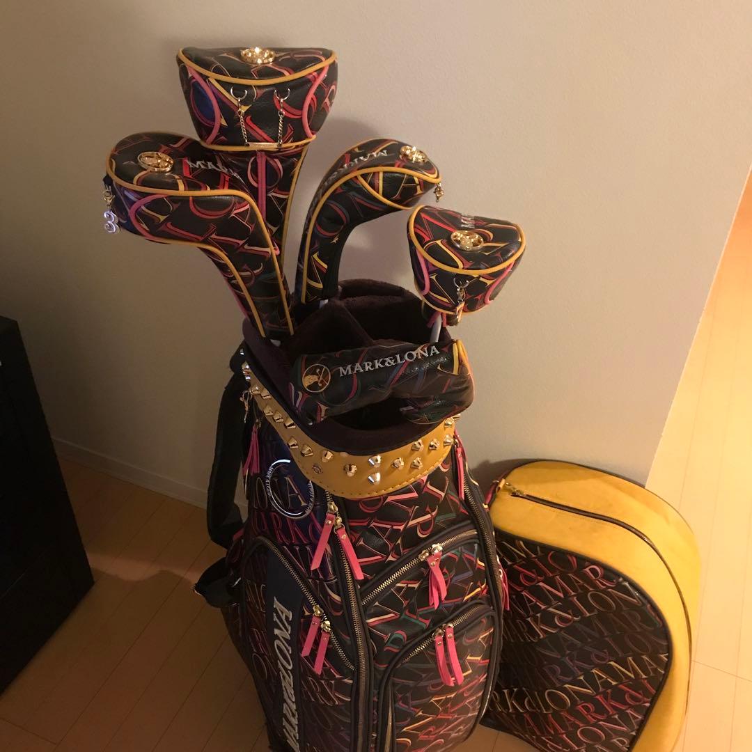 マークアンドロナ キャディバッグ ヘッドカバー　セット