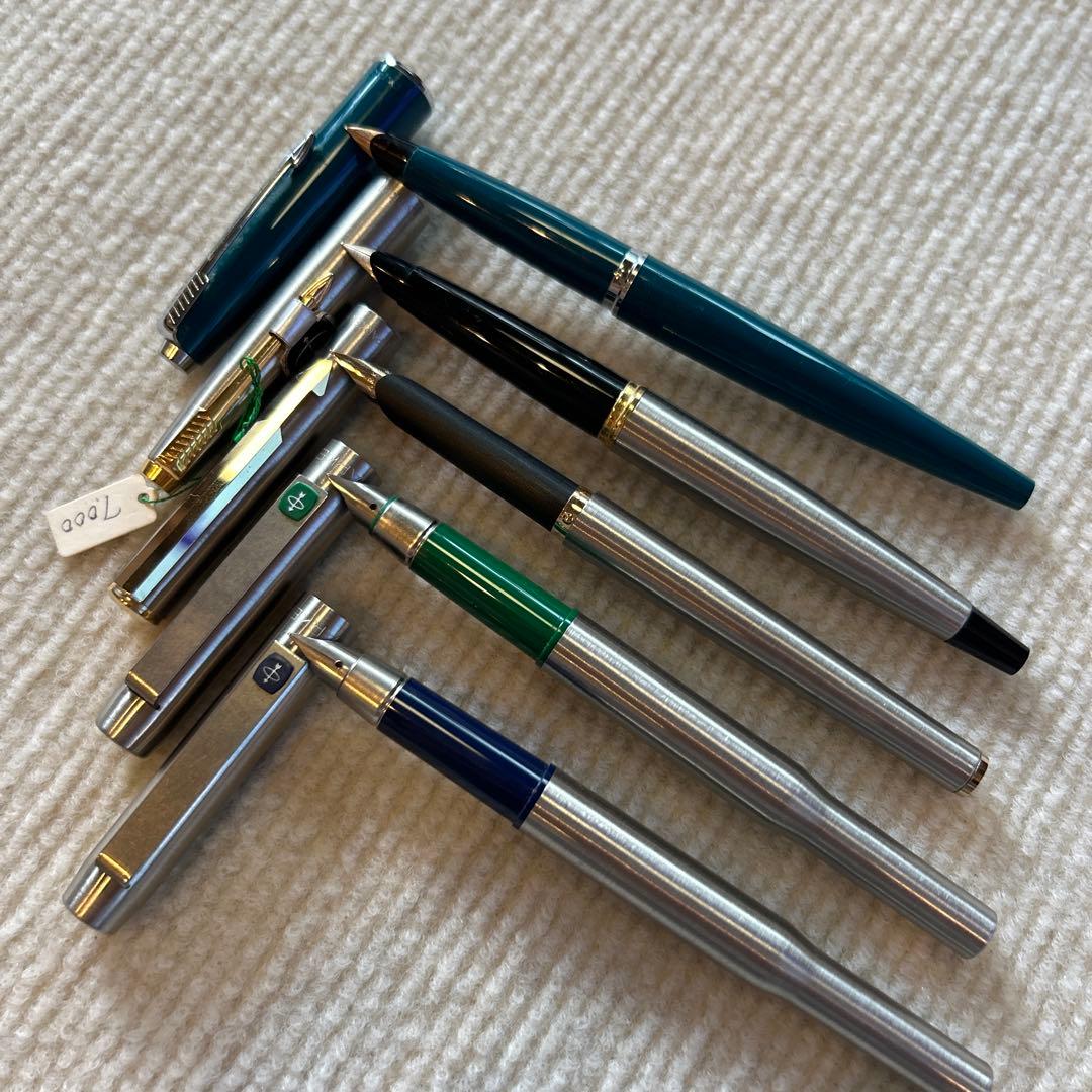 PARKER パーカー　万年筆　4本セット➕おまけ1本