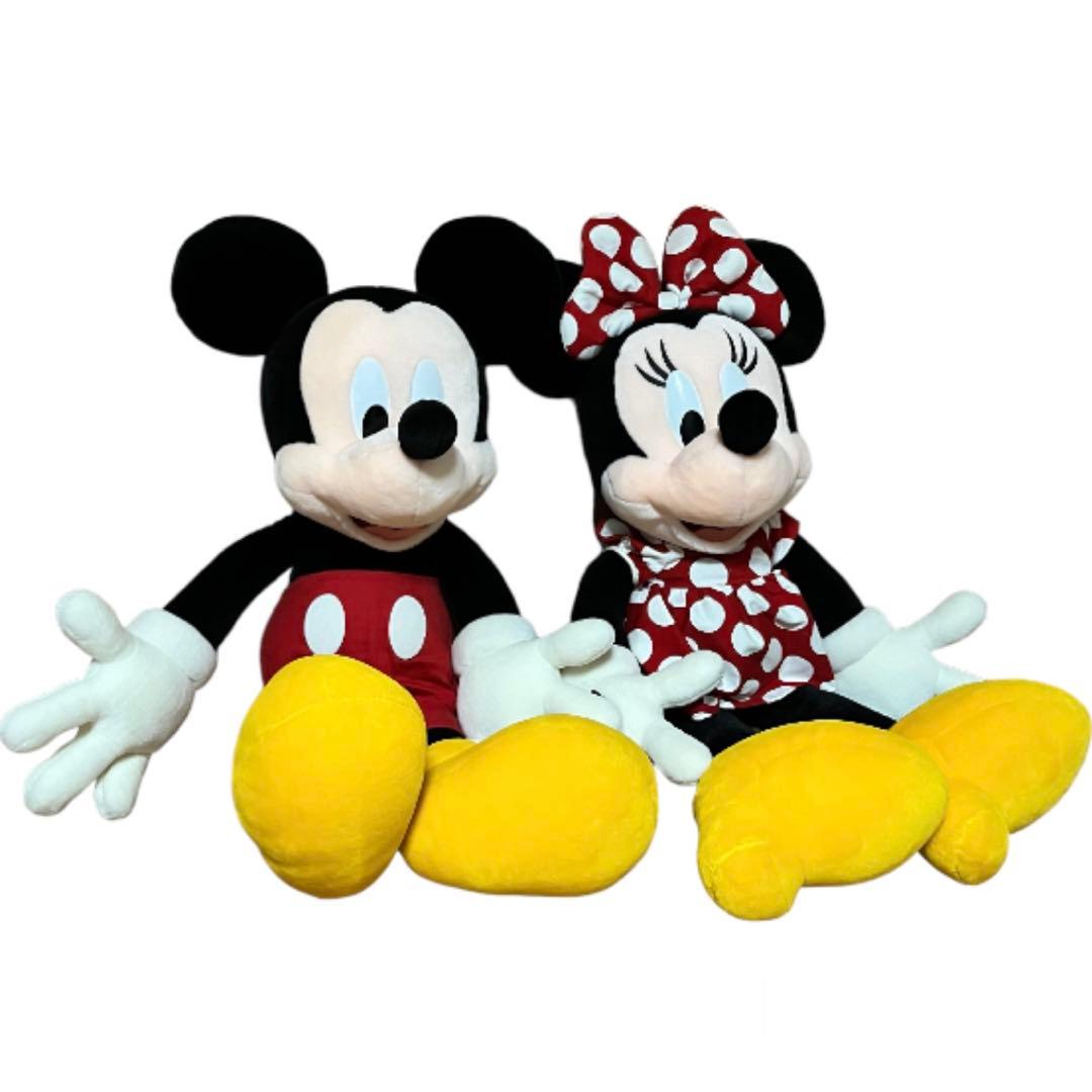 ミッキー　ミニー　ぬいぐるみ　特大　ディズニー　ランド　シー　ペア　カップル