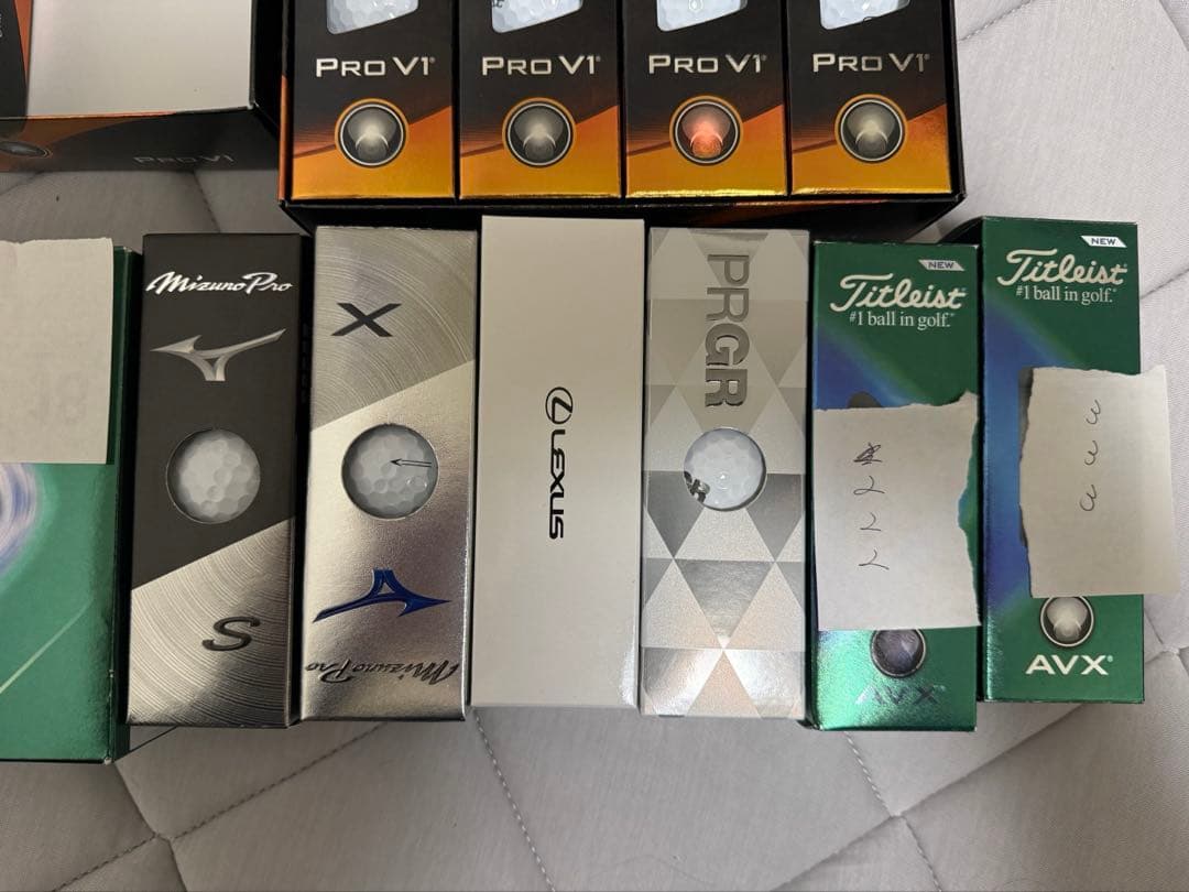 ゴルフボール　Titleist PRO V1 AVX 他
