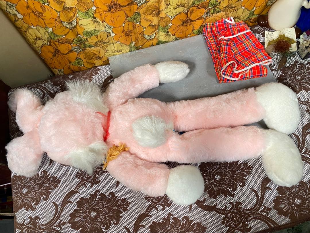 希少 レア 創美社 うさぎ ぬいぐるみ 昭和レトロ 当時物インテリア ビンテージ