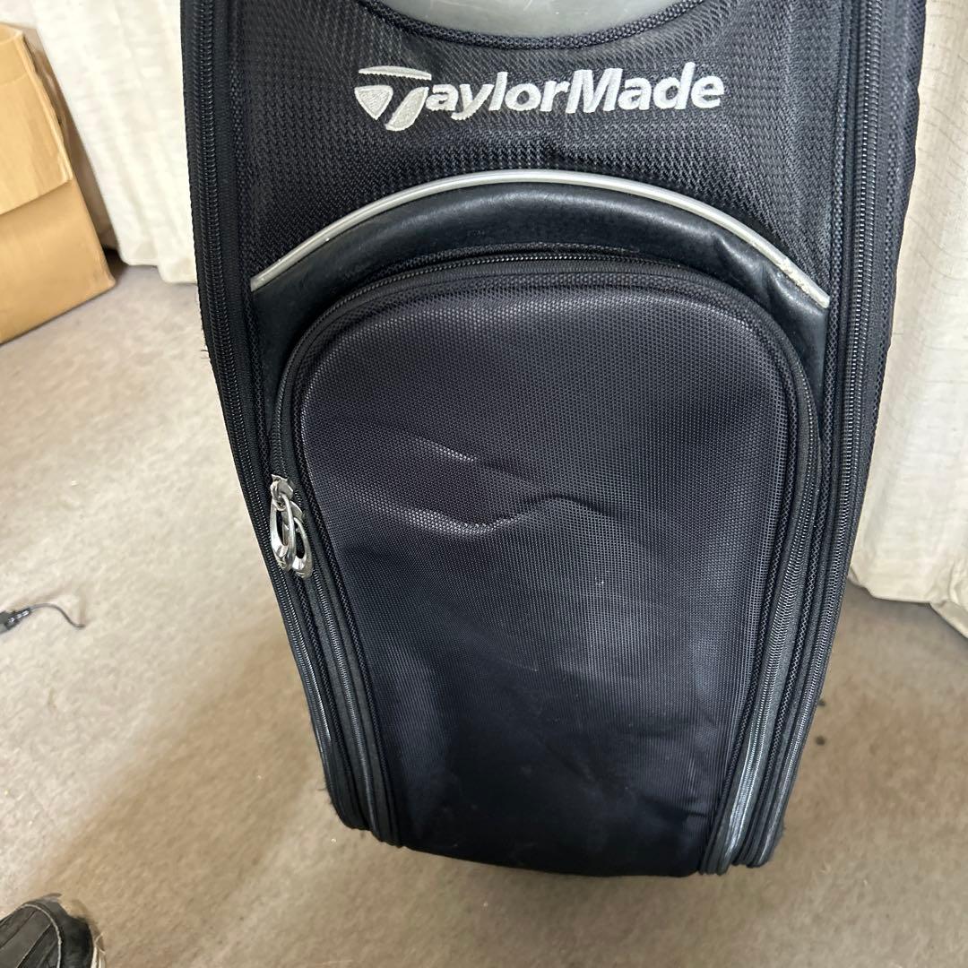 テーラーメイド　キャディバッグ　ゴルフバッグ　黒　TaylorMade