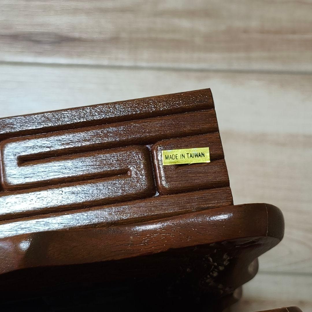 アンティーク木製チェスボード ヴィンテージ 手彫り 木彫り チェス ボード 新品