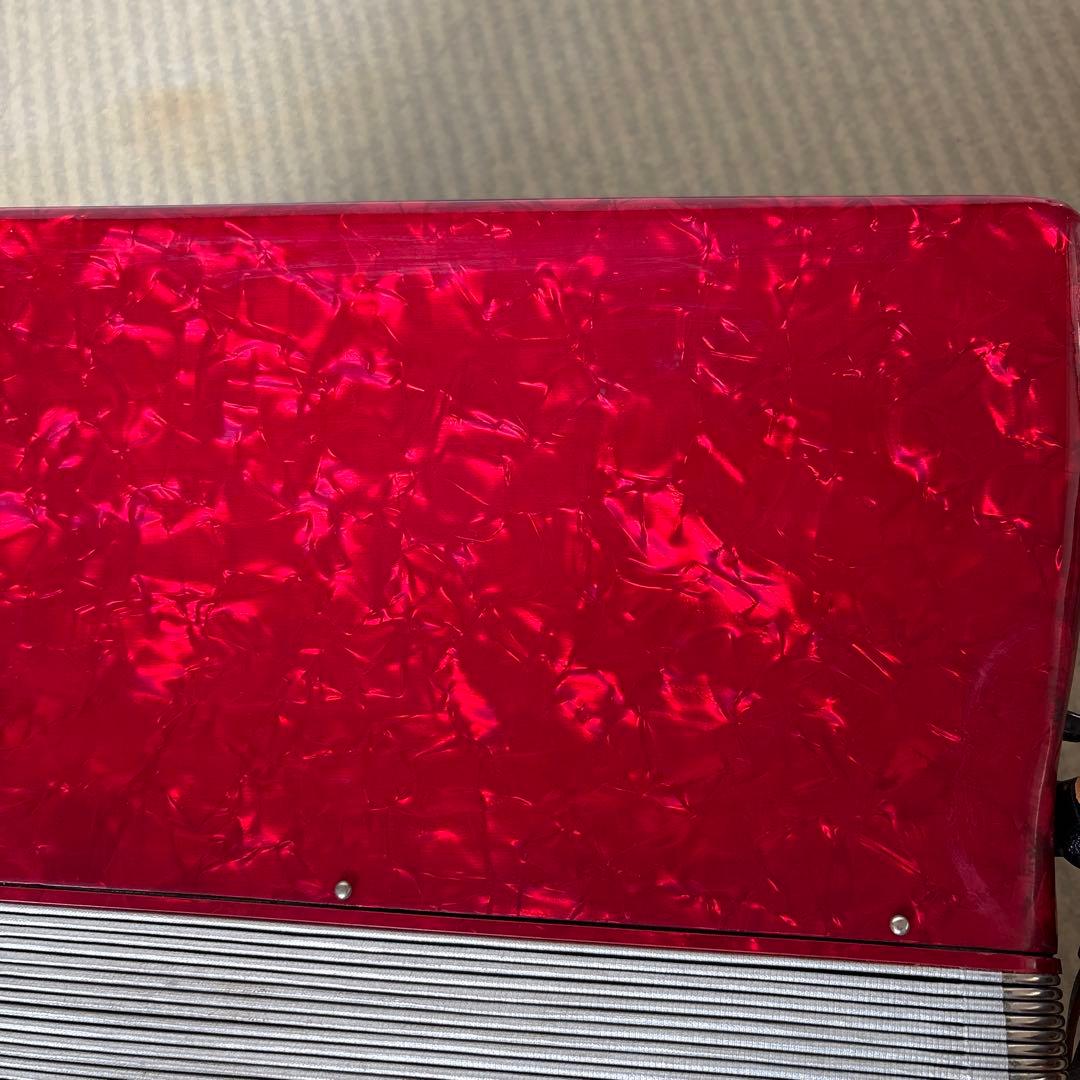 YAMAHA SOPRANO 32 アコーディオン 赤