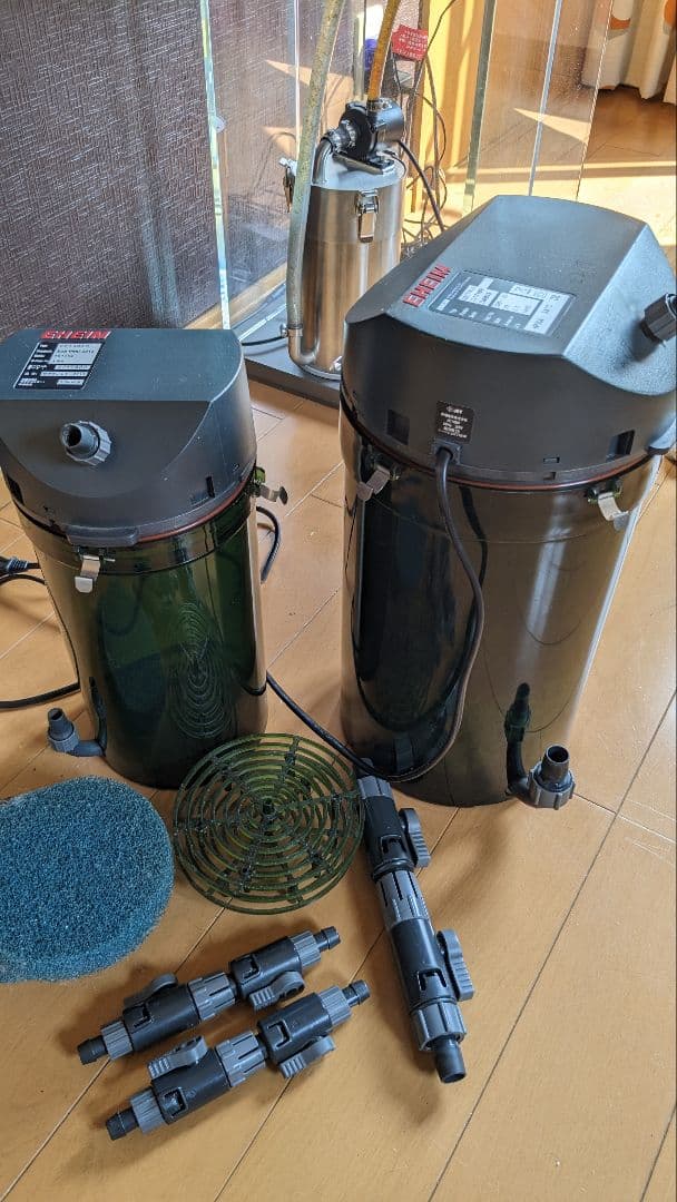 エーハイム2217 　サブフィルター　2213 ダブルタップ　60Hz