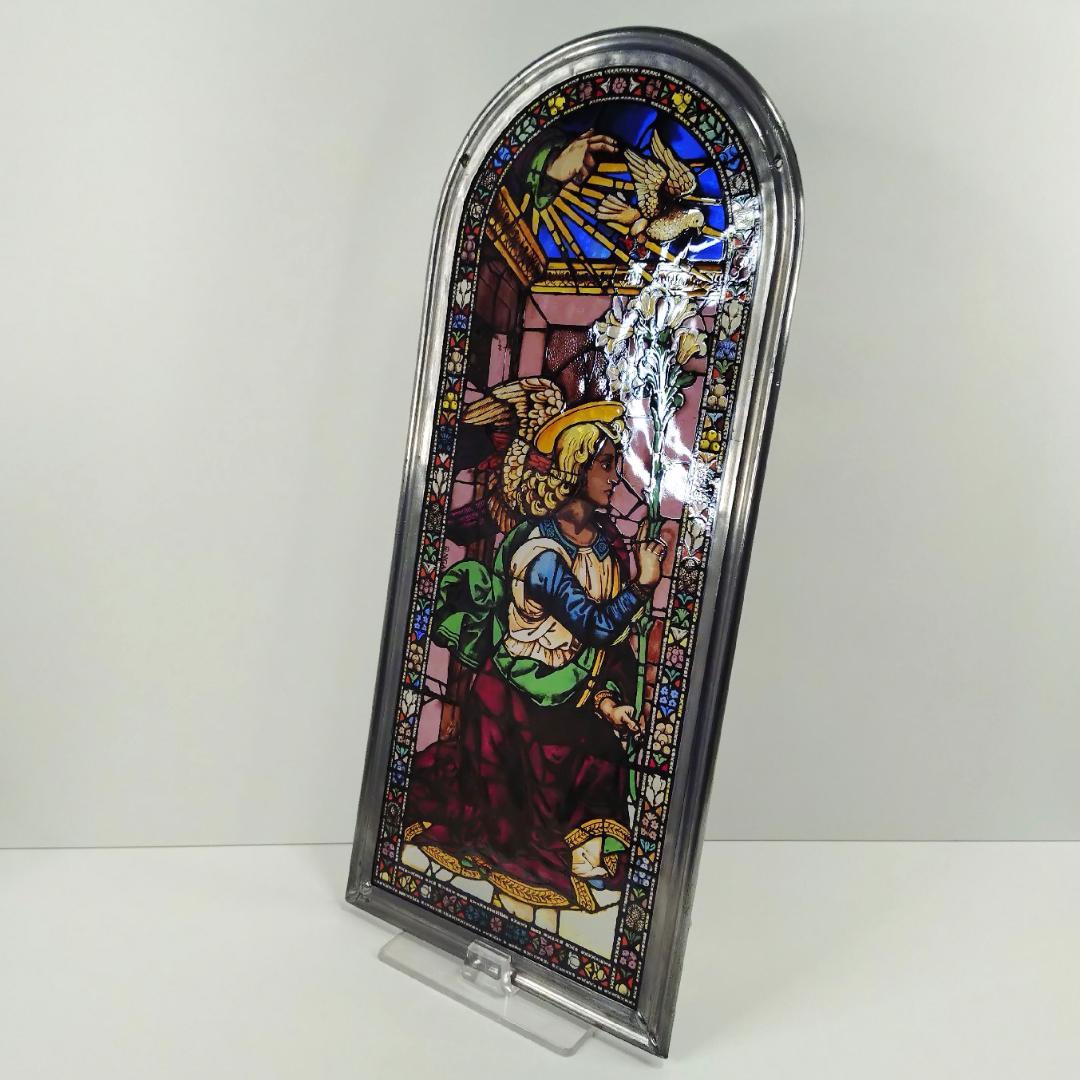 ドメニコ ステンドグラス Annunciation受胎告知グラスマスターズ社c