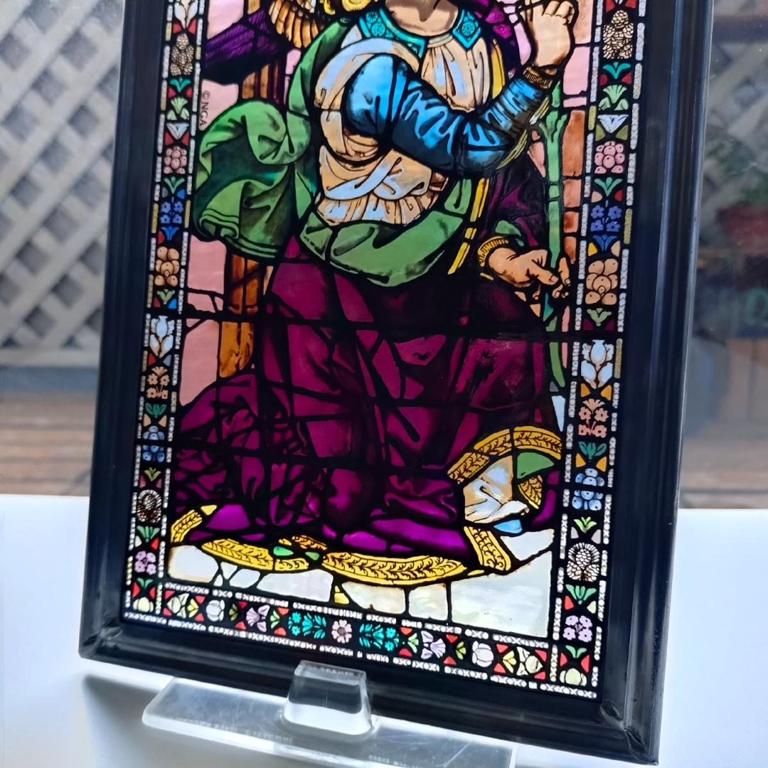 ドメニコ ステンドグラス Annunciation受胎告知グラスマスターズ社c