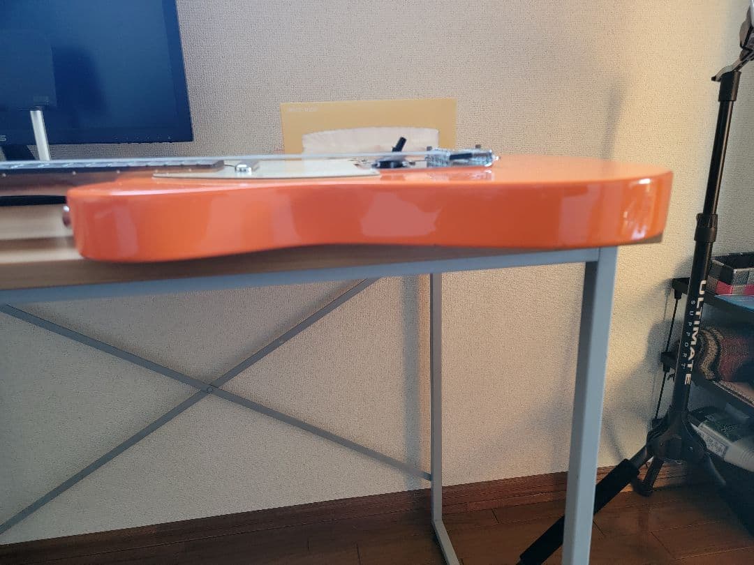 ム*店様 オレンジ テレキャスタータイプ エレキギター