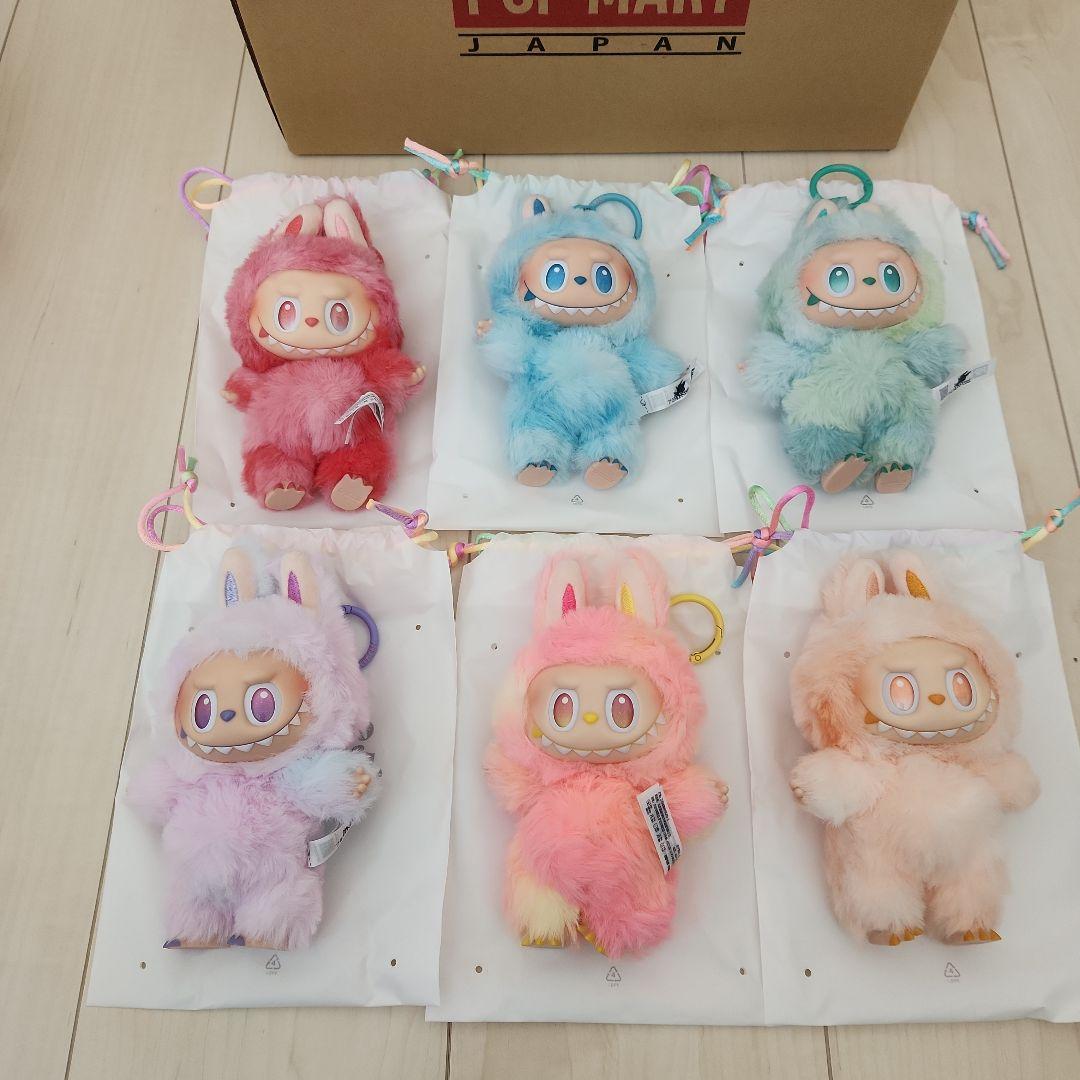 正規品 新品 ポップマート エナジー ラブブ ぬいぐるみ 6種セット