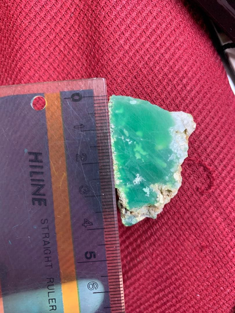 24g美品‼︎《海の断面》クリソプレーズ原石