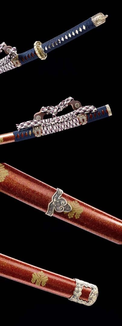 26寸石洗丸紋『藤原氏太刀』 武具　刀装具　日本刀　模造刀 居合刀