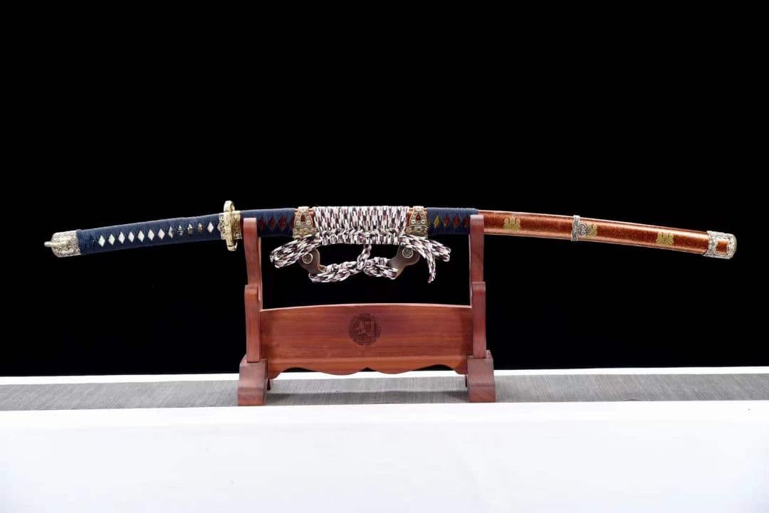 26寸石洗丸紋『藤原氏太刀』 武具　刀装具　日本刀　模造刀 居合刀