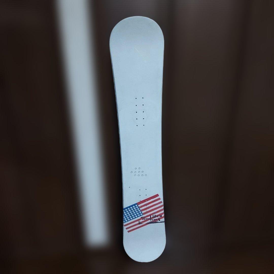 155CM アメリカ国旗 スノーボード