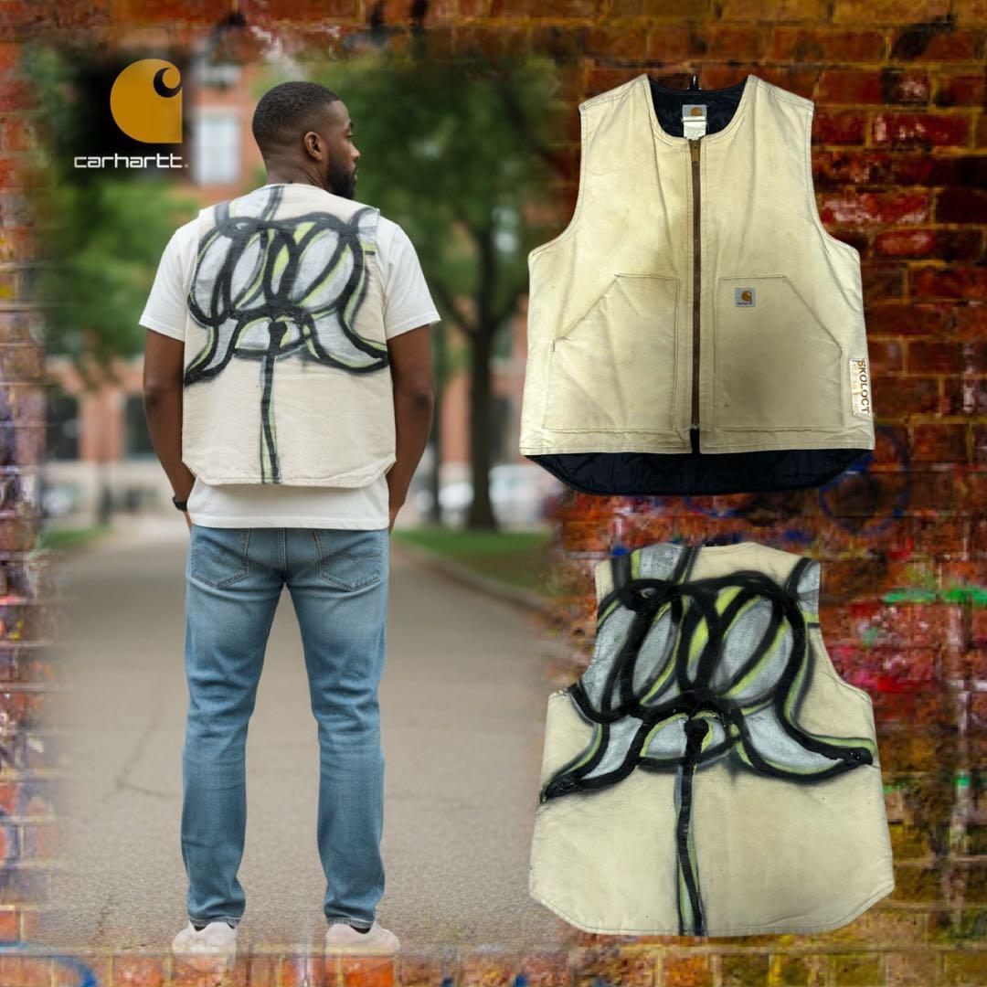 幻級 レアSkoloct Carhartt best L vintage