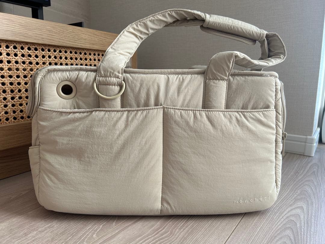 monchéri 軽量撥水ペットトートバッグ Sサイズ