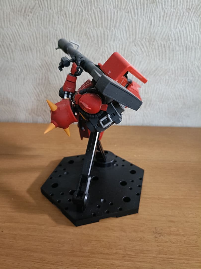 ジャンク品ガンプラ RG 1/144 ジョニー・ライデン専用ザク 完成品