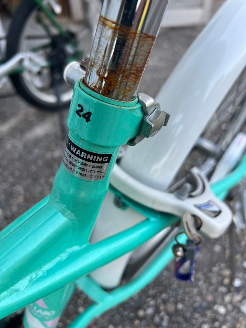 名古屋市内お届け無料24インチ子供自転車外装6段変速ジュニア自転車