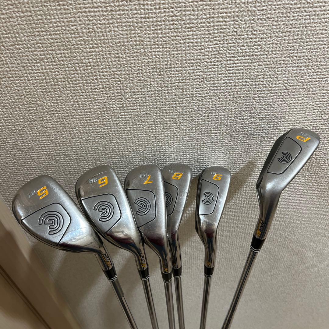クリーブランド Hi BORE 5-PW ６本 オリジナルスチールS