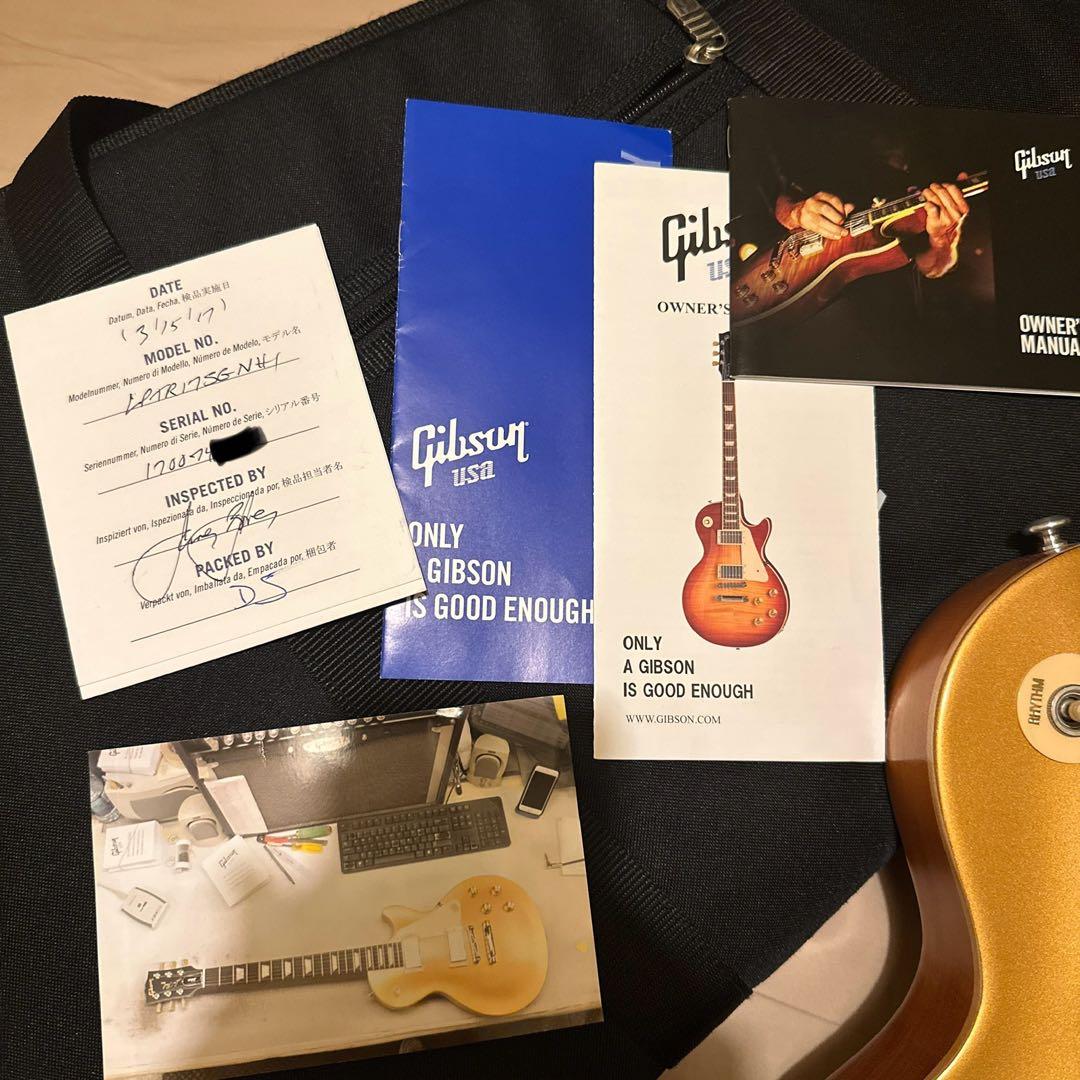 ギター Gibson les paul tribute 2017 gold top