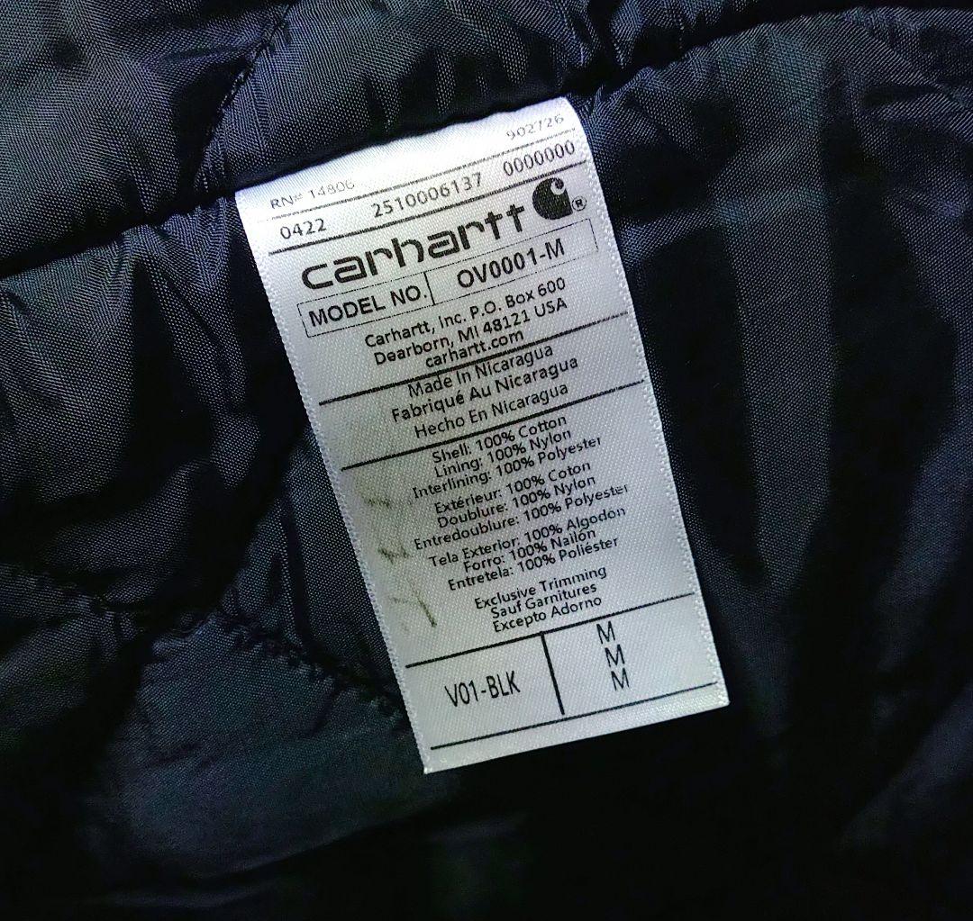 ✨今日だけ価格◼️Carhart ダックベスト◼️黒USED