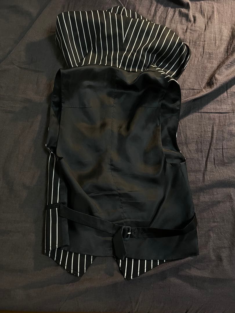 Dior Hommeクリス期09awストライプベスト