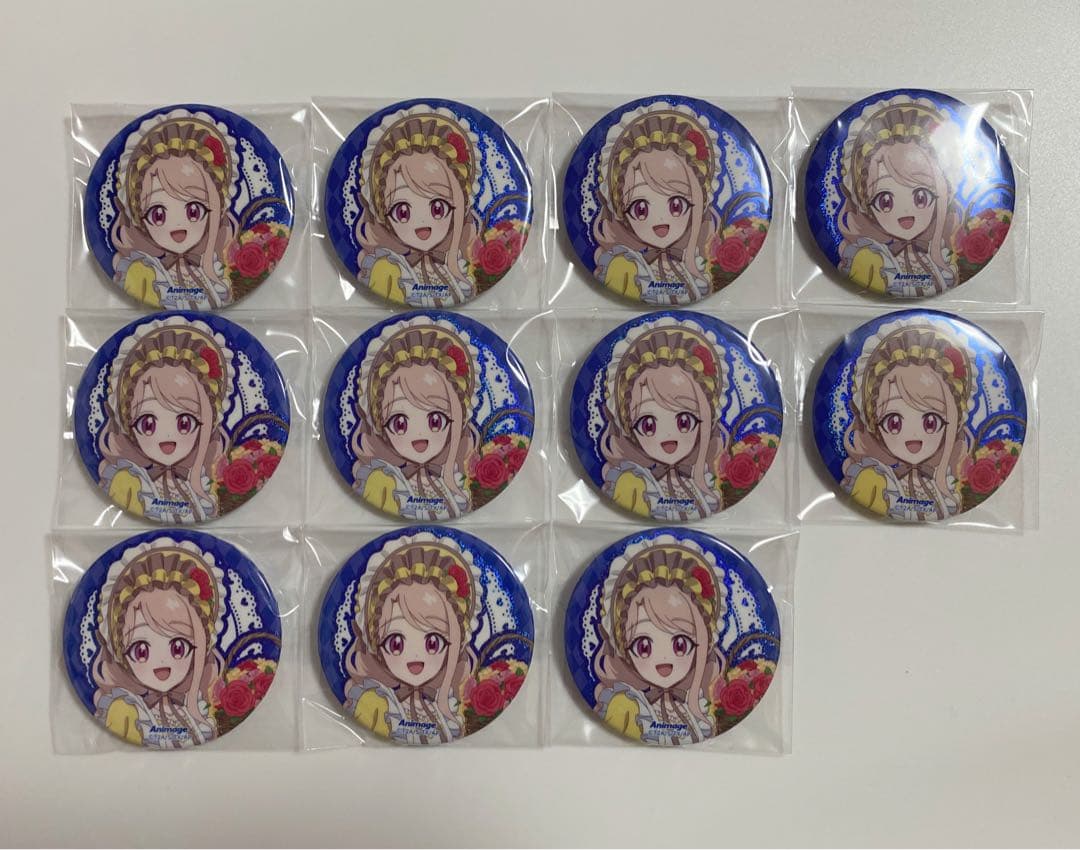 アイプリ タマキ アニメージュ 缶バッジ