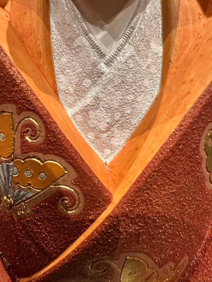 博多人形 国指定卓越技能者 無形文化財保持者 宗田源造 作 寂想 日本人形 能