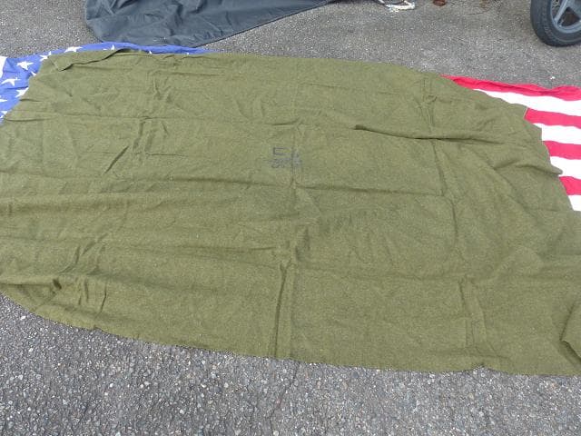 米軍実物　デッド　USウールブランケット　メディカル　22