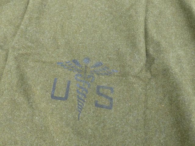 米軍実物　デッド　USウールブランケット　メディカル　22