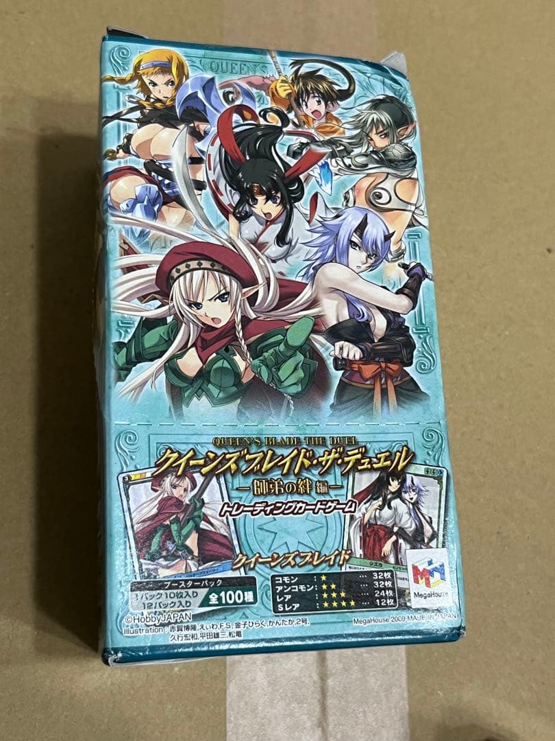 クイーンズブレイド・ザ・デュエル 第４弾 師弟の絆編 ＢＯＸ 未開封 12パック